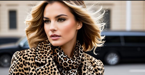 Leopardenmode: elegante mode für selbstbewusste frauen